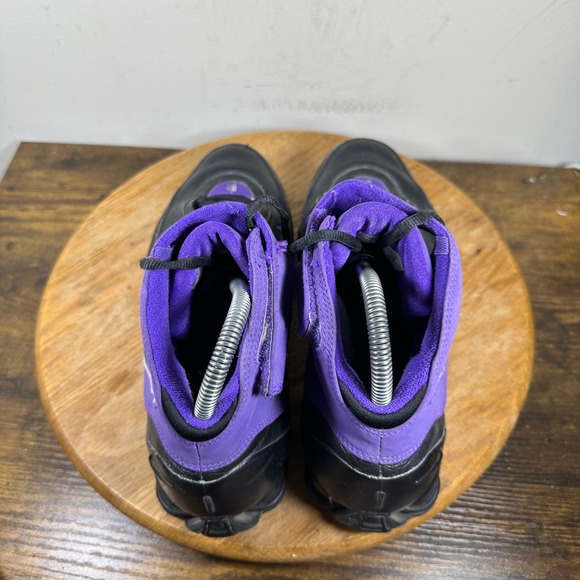 Nike Morgan Mid Basketball Shoes Black Purple Mens Size 7.5 Vintage 315702-991 main image 4